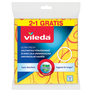 VILEDA Ściereczka uniwersalna z mikrofibry z jonami srebra 3 sztuki