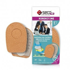 SECO Podpiętki na ostrogi skórzane r. 38/40