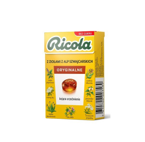 Ricola cukierki ziołowe Oryginalne 27,5 grama