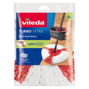 VILEDA Wkład do mopa obrotowego Vileda Turbo 2w1 2szt