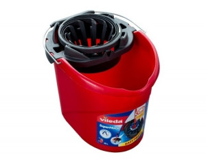 VILEDA Wiadro z wyciskaczem do mopa paskowego / sznurkowego