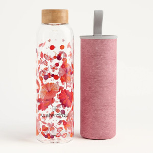 WATERDROP RELAX szklana butelka 600ml