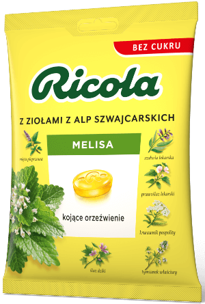 Ricola cukierki ziołowe Melisa 68 g