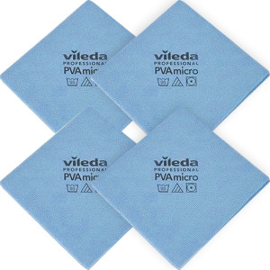 Vileda Professional ścierka PVA Micro niebieska 4 szt.