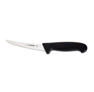 Nóż trybownik Giesser 2535 13 - 13 cm wygięty elastyczny czarny