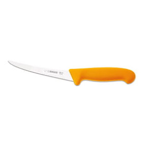 Nóż trybownik Giesser 2535 15 - 15 cm wygięty elastyczny żółty