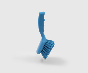 Szczotka z krótką rączką Salmon Hillbrush D4 twarda 254 mm