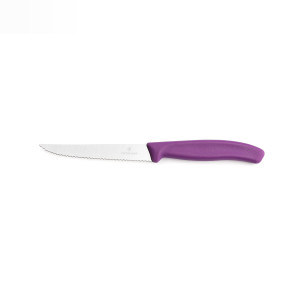 Nóż do steków Victorinox 6.7235.C1 fioletowy 11 cm