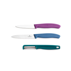Zestaw noży z obieraczką Victorinox 6.7116.33C1 wielokolorowy