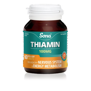 Sona B1 Thiamin 100mg  60 Tabs