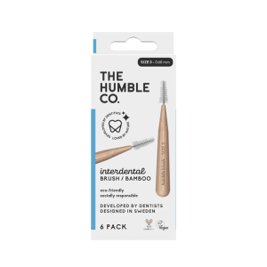 The Humble Co. Bamboo Interdental Brush 6-pack - Size 3