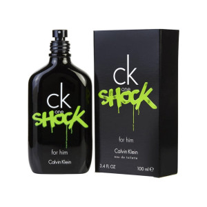 Klein Ck One Shock Mens 100ml Edt Spr