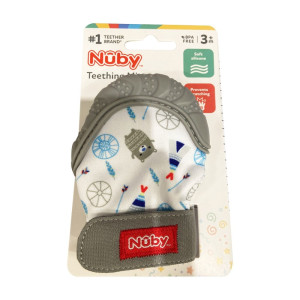 Nuby Small Teething Mitt 3 Month +