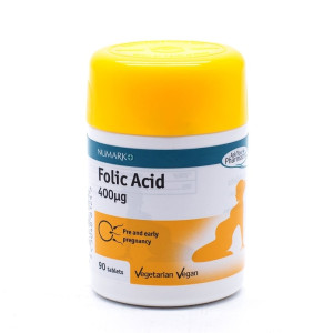 Numark Folic Acid 400g Tabs 90tabs