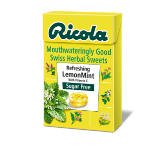 Ricola - Lemon Mint Sugar Free Box