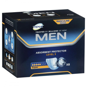 Tena For Men Pads Level 3   8 Pack
