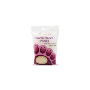 CARNATION FOOTCARE CARNATION WARM FLEECE INSOLES   PAIR