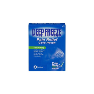 DEEP FREEZE COLD PATCH   4 pack
