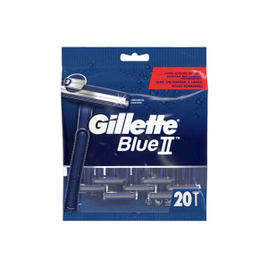 Gillette Blue II Disposable Razor 20 Pack
