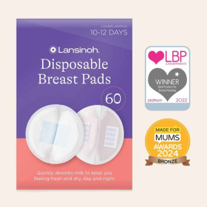 Lansinoh Disposable  Nursing Pads 60 Pack