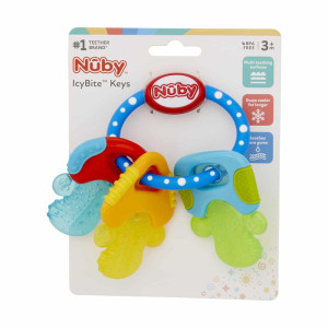 Nuby Ice Bite Keys Teether 3 Months +