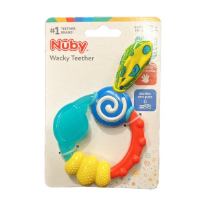 Nuby Wacky Teether 3 Months +