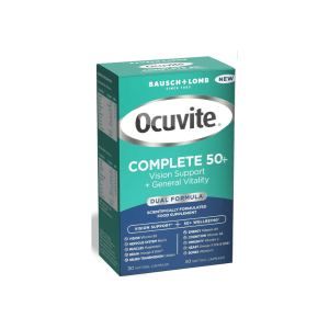 BAUSCH & LOMB Ocuvite Complete 50+ 30+30 Caps