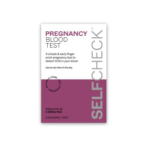 SELFCheck Pregnancy Blood Test