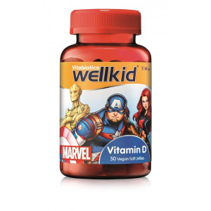 Vitabiotics WellKid Marvel Vit D 50s