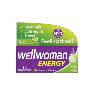 Vitabiotics Wellwoman Energy Lime Effervescent 10's