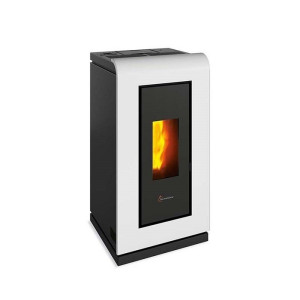 Stufa A Pellet 11,9 Kw Termovana King 14.0 Bianca - Cod. 2000059097