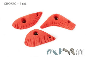 chwyty wspinaczkowe set CHORRO