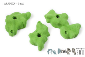 chwyty wspinaczkowe set ARANEO