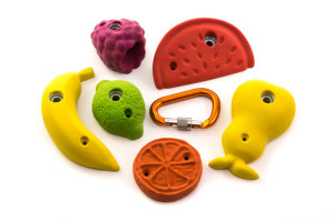 chwyty wspinaczkowe set BANANA