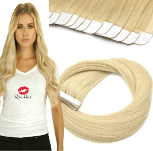 20 najdłuższych taśm kanapek włosy naturalne doczepiane 62 cm 60 gramów.