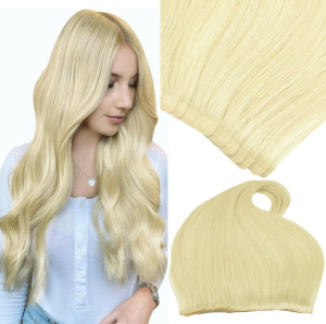 Kanapki niewidzialne invisible 20 taśm( 10 kanapek) 52 cm włosy naturalne