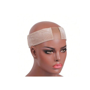 Welurowa opaska na głowę do peruki