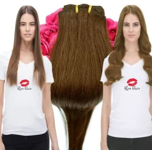 Włosy clip in | naturalne doczepiane na klipsach | taśmy 50 cm 70 gramów