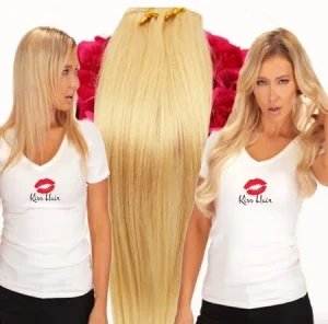 Włosy clip in | naturalne doczepiane na klipsach | taśmy 50 cm 70 gramów