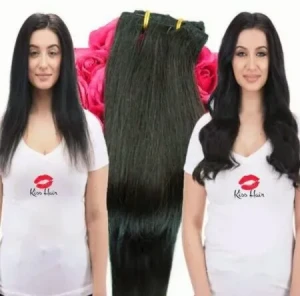 Włosy clip in | naturalne doczepiane na klipsach | taśmy 50 cm 70 gramów