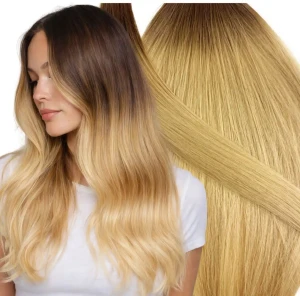 Włosy clip in | doczepiane naturalne na klipsach | taśmy 47 cm 100 gramów.