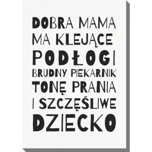 Obraz 50x70 cm - Dobra mama