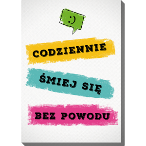 Obraz 30x40 cm - Dzień na uśmiech