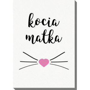 Obraz 30x40 cm - Kocia matka