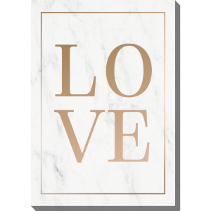 Obraz 40x50 cm - Love Gold