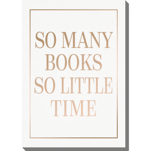 Obraz 50x70 cm - Many Books Gold