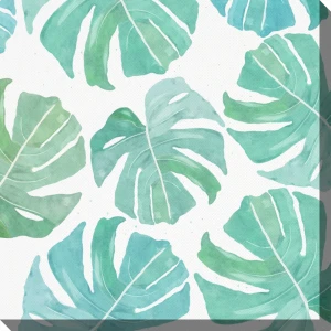 Obraz 30x30 cm - Akwarelowa monstera