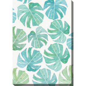 Obraz 70x100 cm - Akwarelowa monstera