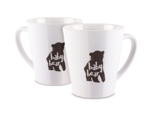 Kubek latte z nadrukiem - Baby miś