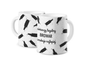 Kubek magiczny z nadrukiem - Legalny browar